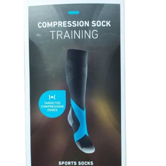 BAUERFEIND Compression Sock Training Sports Socks - NEW - Picture 2 of 3